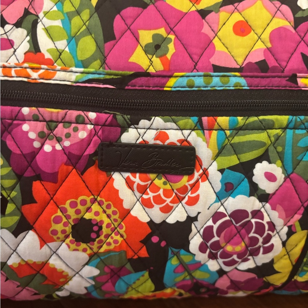 Vera Bradley- NWOT Va Va Bloom Large Traveler Duffle Floral Quilted Bag - Picture 7 of 13